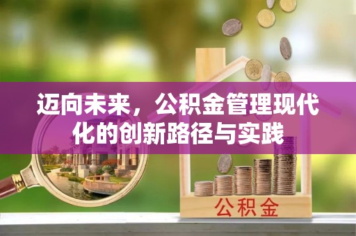 望德堂区迈向未来，公积金管理现代化的创新路径与实践