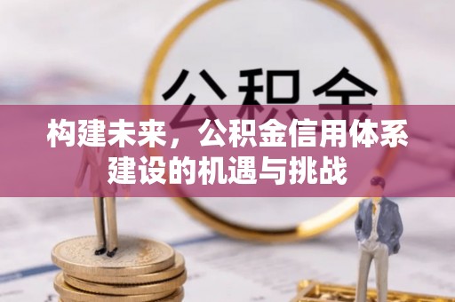 望德堂区构建未来，公积金信用体系建设的机遇与挑战