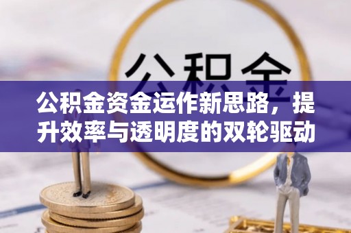 望德堂区公积金资金运作新思路，提升效率与透明度的双轮驱动