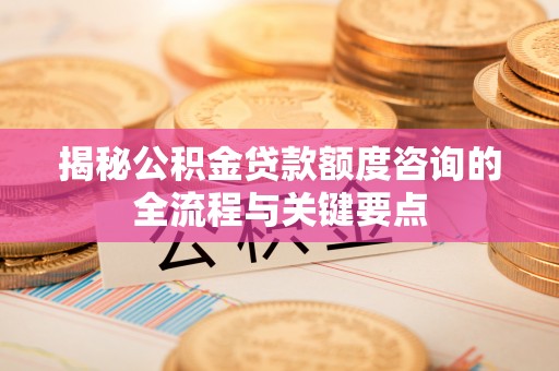 望德堂区揭秘公积金贷款额度咨询的全流程与关键要点