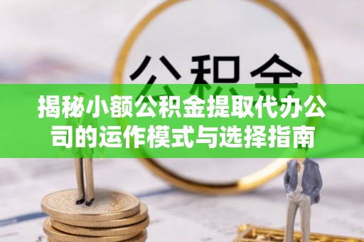 望德堂区揭秘小额公积金提取代办公司的运作模式与选择指南